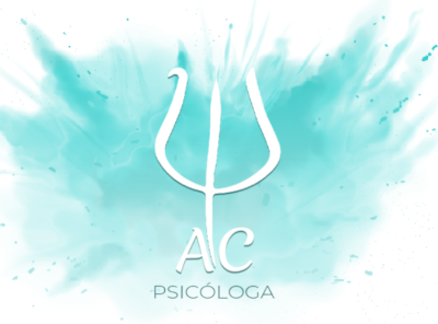 Logo Amanda Caltabiano Psicologia abstract logo logo design typography