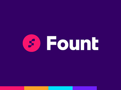 Fount [Unused] brand branding code coding developer f fount identity logo type typography