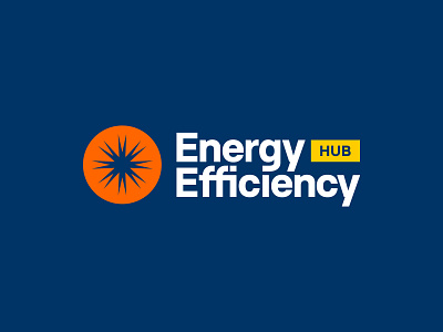 Energy Efficiency Hub (unused) brand branding energy identity logo star type typography wordmark