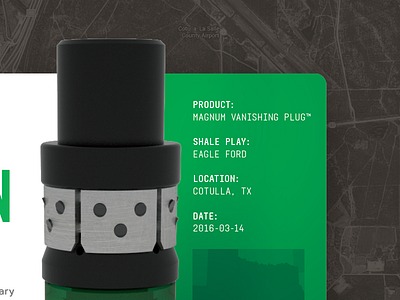Magnum Case Study black case study green magnum oil gas ui ui design