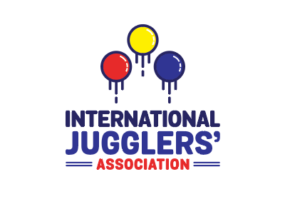 International Jugglers' Assoc. ball balls brand identity juggle juggling logo type