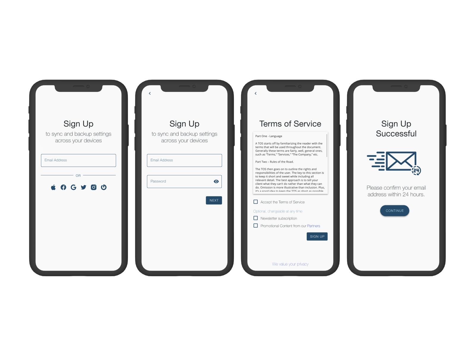 DailyUI Sign Up by Vladimir Obuchov on Dribbble