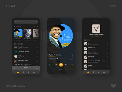 Music Player App | Daily UI Challenge 009 app dailyui design figma minimalism ui uidesign ux web