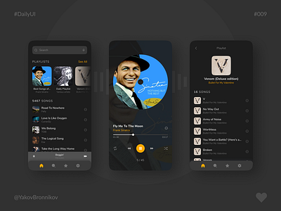 Music Player App | Daily UI Challenge