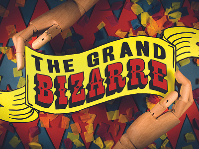 Grand Bizzare Dribble art direction design