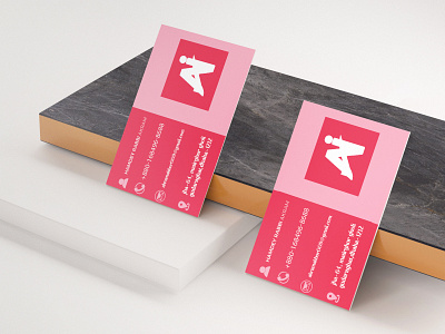Business Card branding business card design businesscard design illustration minimal