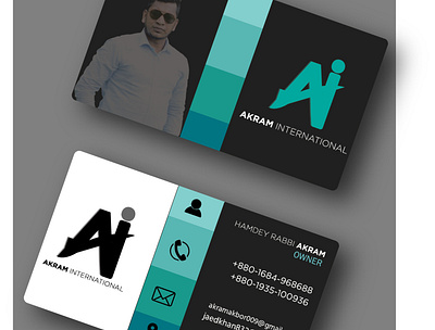 Business Card branding business card design businesscard design illustration minimal ui