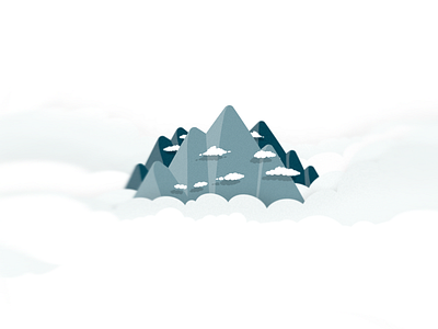 Mountains design grain ilustration ilustrator vector