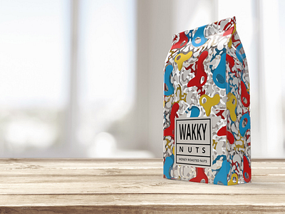 Wakky nuts clear packaging