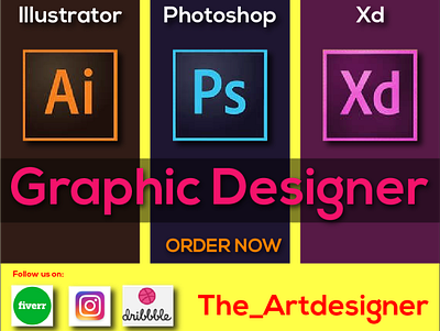 Graphic designer here (AI + PSD + XD) freelancer graphic design illustrator jobfinder lookingforopportunity photoshop vectorart xd
