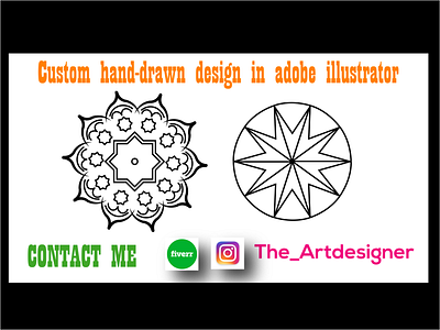 Custom artwork in adobe illustrator adobe illustrator creative design design freelancer graphic designer illustration logo