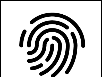 simple fingerprint design in adobe illustrator