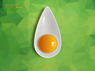 Fry An Egg by Photoshop-2 icon illustration