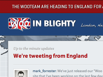 Woo In Blighty map twitter woothemes