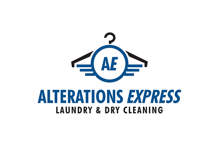 Alterations Express brand brand identity branding design illustration logo