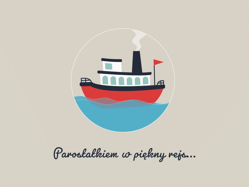 Steamship - a tribute animation bateau gif ocean sea ship steamship water