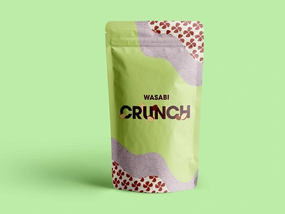 Crunch branding design illustration packaging