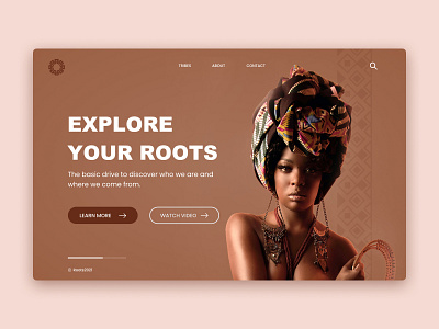 Roots Landing Page app app design design product design ui ui design uiux ux ux design website website concept