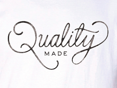 Quality america drawn hand illustration lettering type typography usa