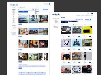 Craigslist Redesign