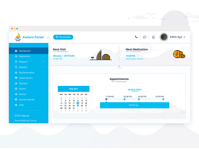 Patient Portal ui ux