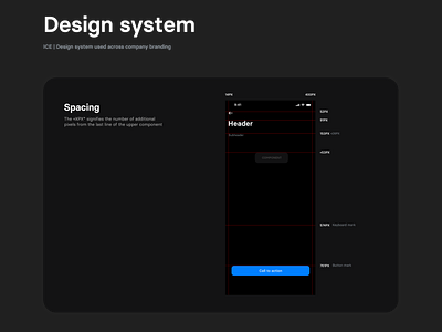 ICE | Design system (Layout + spacing)