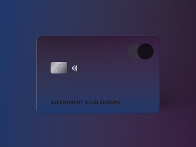 ICE | Card business card creditcard debitcard design finance fintech illustration investing logo mockup ui ux