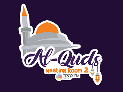 Stickers for meeting room cartoon design illustration mural office room stickers