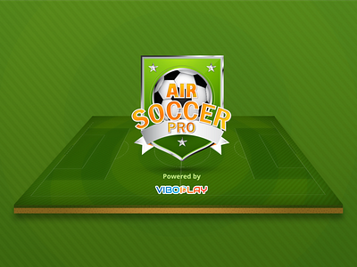 Air Soccer Pro 2d game design air soccer ball fun game app game art game design illustration landing page logo design concept soccer ui ui elements ux vector