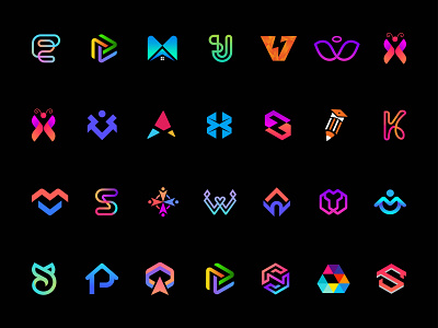 modern logofolio. modern logo collection dribbble