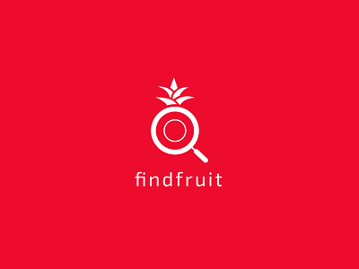 Find fruit logo design. pineapple logo