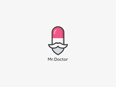 Mr. Doctor logo design. medicine specialist logo app apps logo branding clinic logo doctor logo health care logo health logo hospital logo medical medicine pharmacy wellness