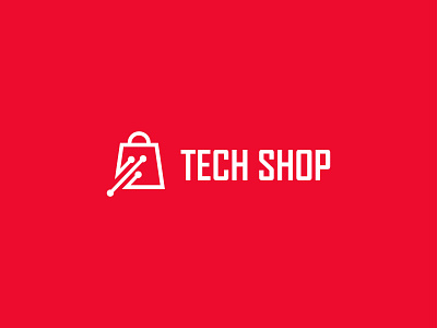 Tech shop logo design. Tech bag logo app bag logo design idea logo design shopping logo tech bag tech logo tech shop logo technology logo