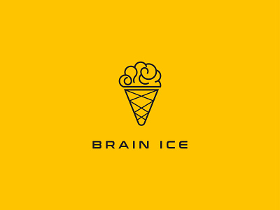 Brain ice logo design. Ice cream logo design brain logo ice brain ice cream logo ice logo logo design logo idea logo maker logoinspirations logomaker logomedia logoshop