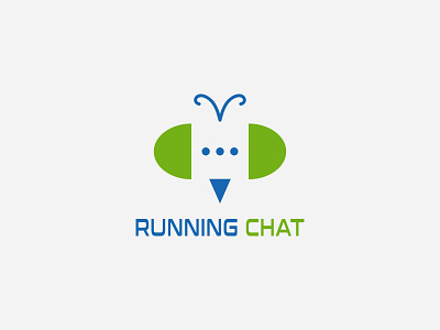 Running chat logo. Butterfly flying chat logo design app apps logo branding butterfly chat butterfly chat logo butterfly logo chat logo design gradient logo illustration loggenarations logo logo design logofolio logoidea logoinspirations logomaker logomedia running chat vector