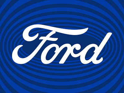 Ford Refresh branding design logo typography vector