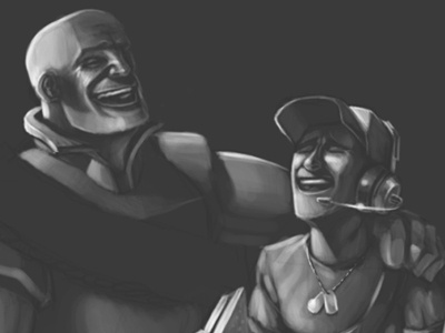 Team Fortress 2 : WIP 2 digital fortress illustration team