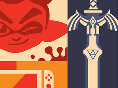 Mystery Project design graphic illustration nintendo