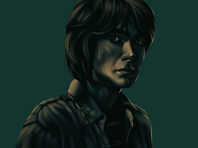 Stranger Things - Joyce digital illustration