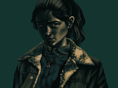 Stranger Things - Nancy digital illustration