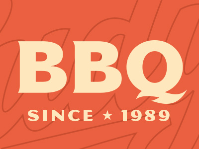 BBQ WIP branding graphic design