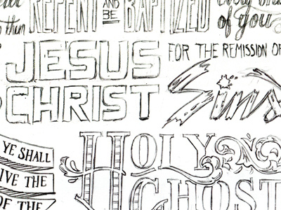 Acts 2:38 Sketch