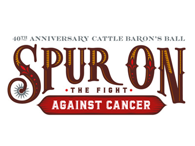 2013 Cattle Baron's Ball - Spur On ball barons cattle logo spur