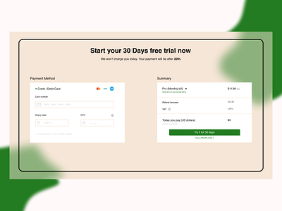 Product Checkout UI