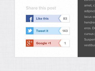 Sharing Buttons