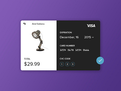 Daily UI 2 - Credit Card Checkout 002 card checkout credit daily dailyui day day 2 mock ui up
