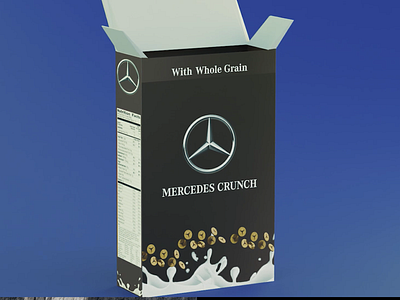 Cereal by Mercedes 3d art blender3d branding cgi design illustration modeling motion design motion graph