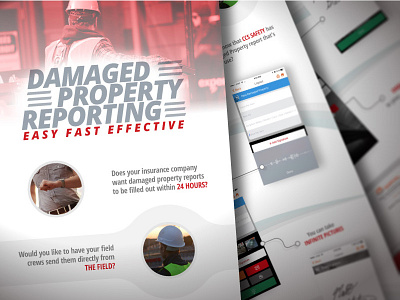 Mobile Application CCS Safety Email Campaign brochure campaign construction email features safety