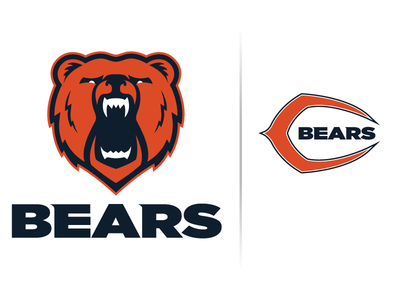 Chicago Bears Logo Concept by Jacob Brooks - Dribbble