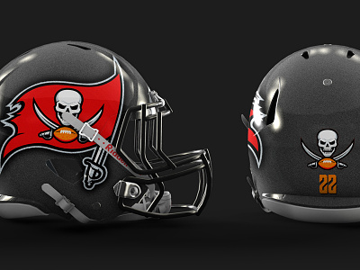 Jbrooks Tampa Bay Helmet 1 buccaneers football helmet design nfl tampa bay
